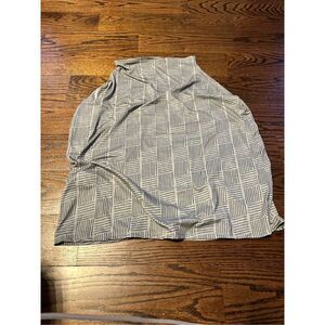 Nuby all in one nursing car seat cover grey NWOT